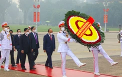 Lãnh đạo Đảng, Nhà nước, đại biểu Quốc hội viếng Lăng Chủ tịch Hồ Chí Minh