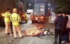 Hải Phòng: Va chạm với xe đầu kéo, chồng tử vong tại chỗ, vợ bị thương