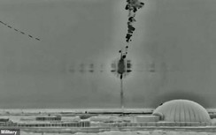 Video cận cảnh "lá chắn" Mỹ nã đạn, diệt UAV cảm tử của Iran