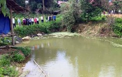 Đã tìm thấy thi thể nghi là bà nội của hai cháu bé tử vong dưới hồ nước?
