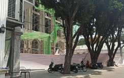 Sập giàn giáo công trình nhà hàng Kim Dung, 2 người tử vong