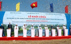 Khởi công tuyến nối QL91 và tuyến tránh TP Long Xuyên hơn 2.100 tỉ đồng