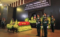 Tiễn đưa Trung tá gìn giữ hòa bình hy sinh ở châu Phi về với đất mẹ