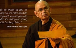 Thiền sư Thích Nhất Hạnh viên tịch: Những câu nói triết lý sâu sắc