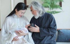 Trương Kỷ Trung bảo vệ vợ trẻ, khéo phủ nhận tin đồn lại có con ở tuổi 71