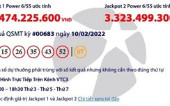 Kết quả xổ số Vietlott mùng 10 Tết: Ai trúng 63 tỷ ngày vía Thần Tài?