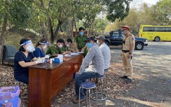 Kiểm tra cụm cảng Long Bình, TP.HCM phát hiện 2 tài xế dương tính ma túy