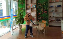 Miễn phí phun khử khuẩn trường lớp, đón học sinh trở lại học tập an toàn