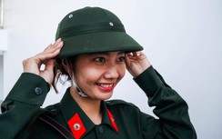 Chân dung "bóng hồng” duy nhất Tây đô đi nghĩa vụ CAND