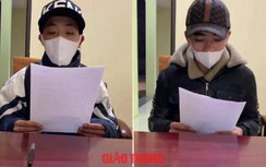 Hai thiếu niên đánh võng trêu chọc cảnh sát giao thông Yên Bái