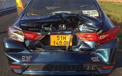 Hàng chục ô tô đâm nhau trên tuyến Lộ Tẻ - Rạch Sỏi vì... khói đốt đồng