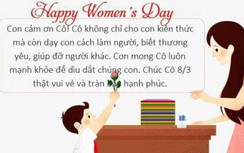 Lời chúc 8/3 cho cô giáo ngắn gọn, hay và ý nghĩa nhất 2022