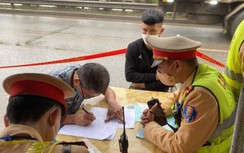 Uống rượu "138", tài xế bị phạt vì dương tính với chất ma tuý