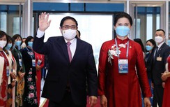 Hình ảnh Thủ tướng dự khai mạc Đại hội Đại biểu phụ nữ toàn quốc
