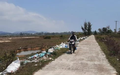 Quảng Ninh: Rác thải bủa vây trên đường vào xã đảo "đẹp nên thơ"