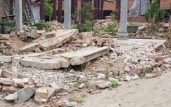 Sập tường chùa Tranh ở Hải Dương, 1 người tử vong