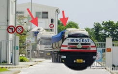 Hãi hùng tập đoàn xe chở cát quá tải, vô tư “thông đường” về cảng