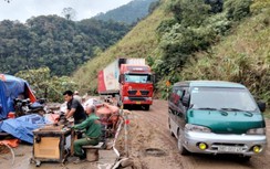 Đường lên cửa khẩu Cầu Treo cấm đoạn nào, giờ nào khi thi công?