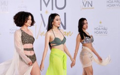 Bỏng mắt với body của thí sinh Hoa hậu Hoàn vũ trong phần thi bikini