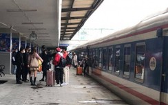 Đường sắt chạy thêm nhiều tàu khách dịp Giỗ Tổ Hùng Vương