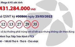 Kết quả xổ số Vietlott 25/3: Ai may mắn “ẵm” 19 tỷ?