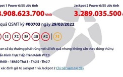 Kết quả xổ số Vietlott 29/3: Ai may mắn “ẵm” gần 59 tỷ đồng?
