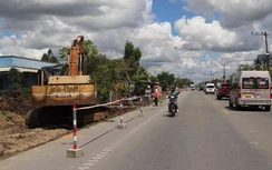 Đảm bảo ATGT khi thi công dự án nâng cấp QL1A qua Hậu Giang, Sóc Trăng