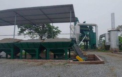 Bắc Ninh: Doanh nghiệp xây trạm Asphalt trái phép trên đất công