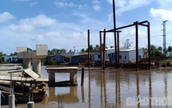 “Trảm” nhà thầu chây ỳ thi công cầu hơn 2 năm chỉ được 1 trụ bê tông