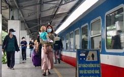 Khách tăng mạnh, đường sắt chạy lại nhiều tuyến tàu phía Bắc