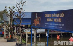 Cưỡng chế khu sinh thái “mọc” trên đất đê điều sau phản ánh Báo Giao thông