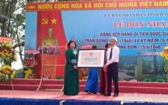 Bạc Liêu đón nhận Bằng xếp hạng di tích Quốc gia trận Giồng Bốm năm 1946