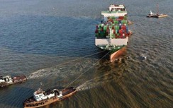 Số phận tàu chở 5.000 container mắc cạn tại Mỹ sau hơn 1 tháng