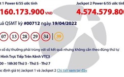 Kết quả xổ số Vietlott 19/4: Người may mắn “ẵm” hơn 84 tỷ là ai?