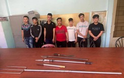 Cảnh sát ngăn chặn 2 nhóm dùng đao chém nhau vì mâu thuẫn khi đá bóng