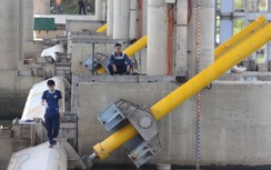 Cận cảnh công trình đập ngăn mặn kết hợp cầu giao thông 500 tỷ ở Quảng Trị