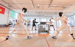 Tận thấy kiếm thủ khổ luyện trước thềm SEA Games 31