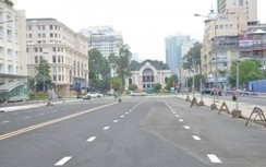 TP.HCM trả mặt bằng đường Lê Lợi tuyến metro số 1, xe đi lại bon bon