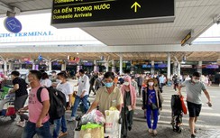 Ngày cuối cùng kỳ nghỉ lễ, Tân Sơn Nhất có 5 khung giờ cao điểm đông khách