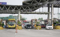 Trạm thu phí cửa ngõ Thủ đô thông thoáng bất ngờ chiều cuối kỳ nghỉ lễ 30/4