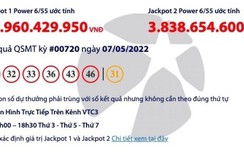 Kết quả xổ số Vietlott 7/5: Ai là người may mắn “ẵm” giải khủng gần 41 tỷ?