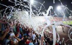 Sân Việt Trì cấm CĐV ném giấy vệ sinh cổ vũ đội tuyển U23 Việt Nam