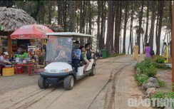 Quản lý chặt hoạt động xe điện bốn bánh tại các khu du lịch