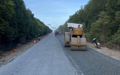 Tăng tốc về đích dự án nâng cấp chống ngập đường Hồ Chí Minh qua Cà Mau