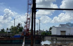 Khởi động lại dự án 2 năm thi công được 1 trụ bê tông sau phản ánh của Báo