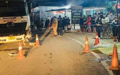 Đấu đầu xe tải, 2 người đi xe máy tử vong tại chỗ ở Yên Bái