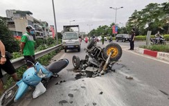Lộ nguyên nhân xe tự chế gây tai nạn rồi bốc cháy trên đường vành đai 2