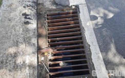 Hàng trăm nắp cống ở Kiên Giang "không cánh mà bay"