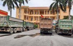 Công an Hải Dương phạt đoàn xe quá khổ, quá tải hơn 100 triệu đồng