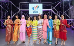 Nổi da gà với hình ảnh thí sinh Hoa hậu Hoàn vũ chào mừng SEA Games 31